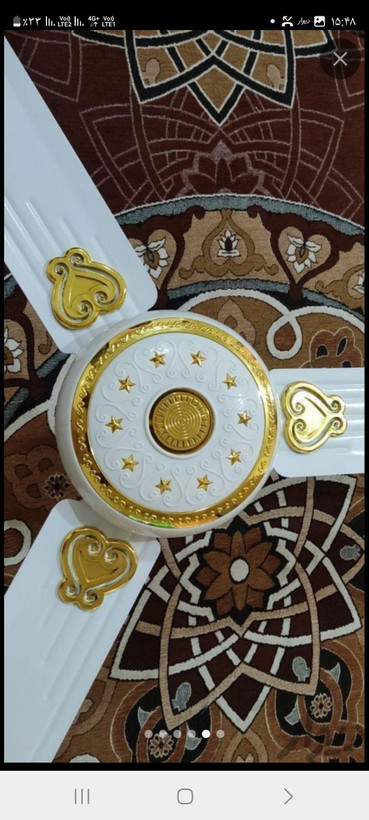 پنکه سقفی یوشا چهار فصل مدل gold با گارانتی