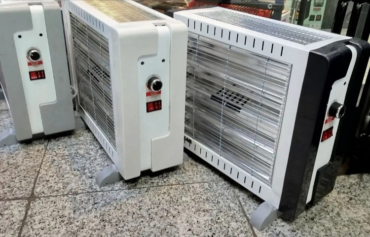 بخاری برقی شش شعله سه هزار وات هوم استید